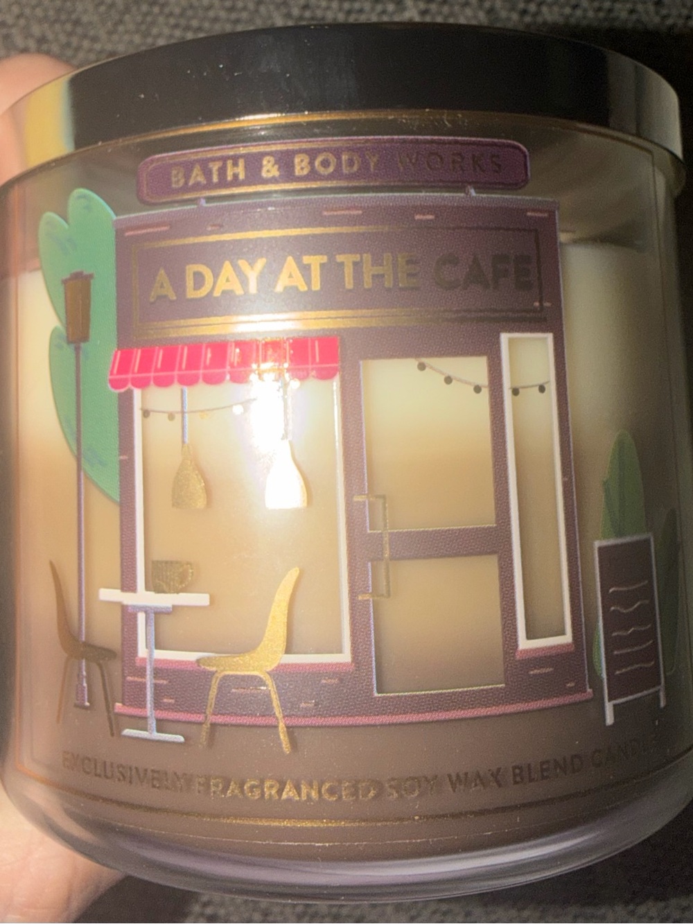 Bath & Body Works A Day at the Café Scented Candle -